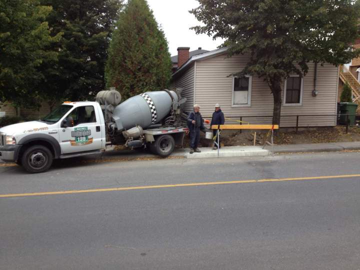 Livraison de mini-béton - Drummondville