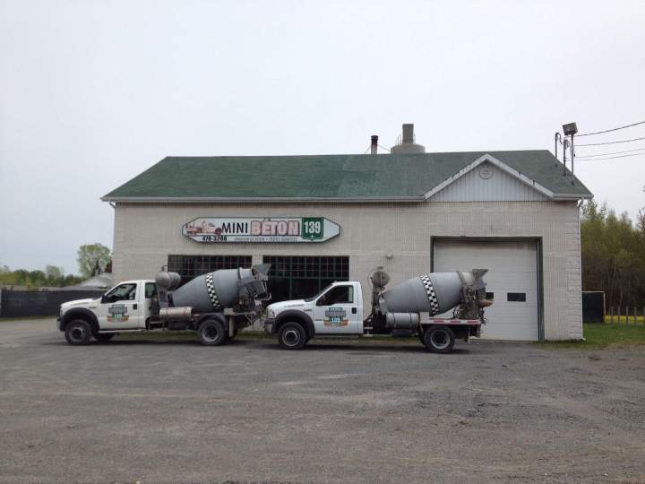 Complete equipment for concrete delivery in Drummondville