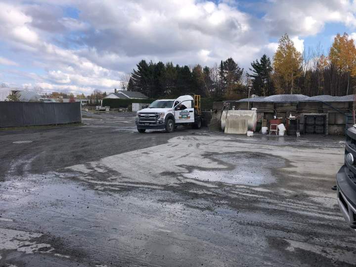 Concrete delivery Drummondville