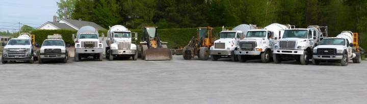 Entreprise de livraison de mini-béton Drummondville
